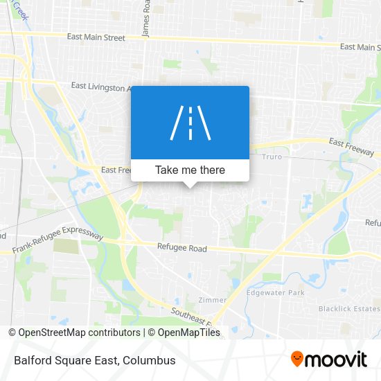 Mapa de Balford Square East