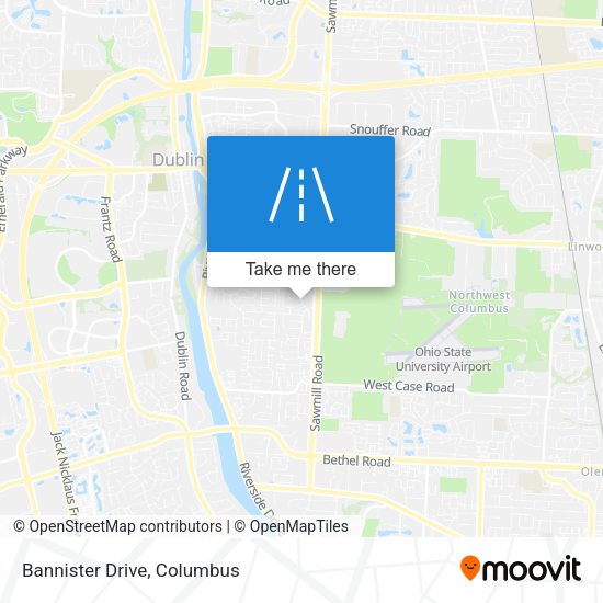Mapa de Bannister Drive