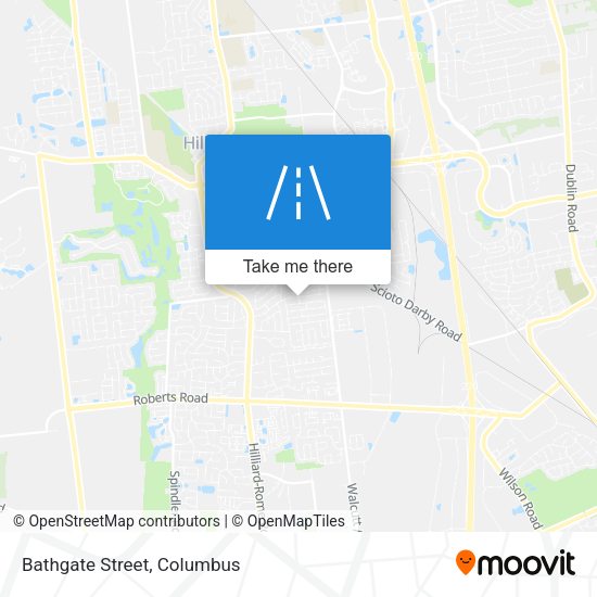 Mapa de Bathgate Street