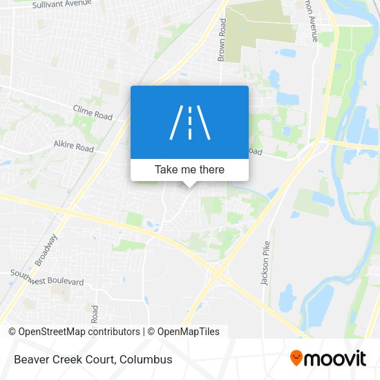 Beaver Creek Court map