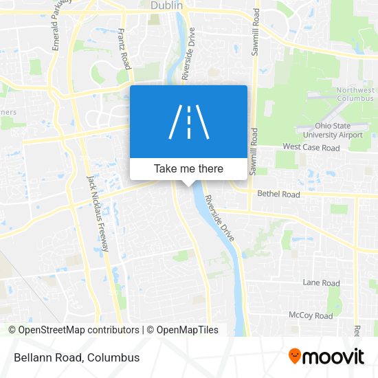 Mapa de Bellann Road