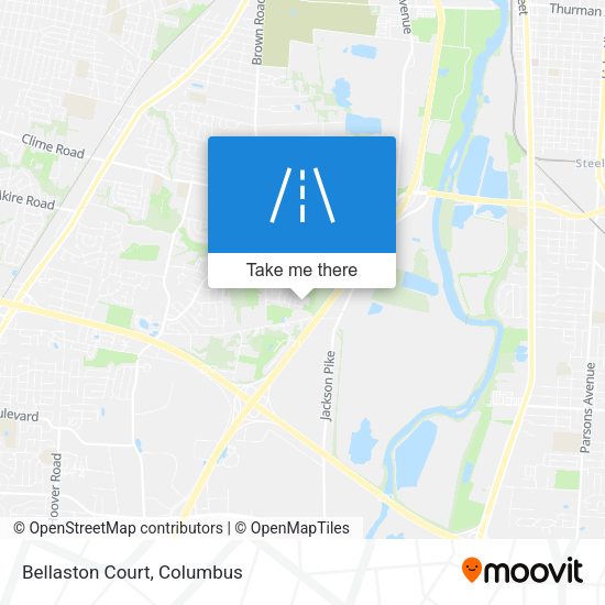 Mapa de Bellaston Court