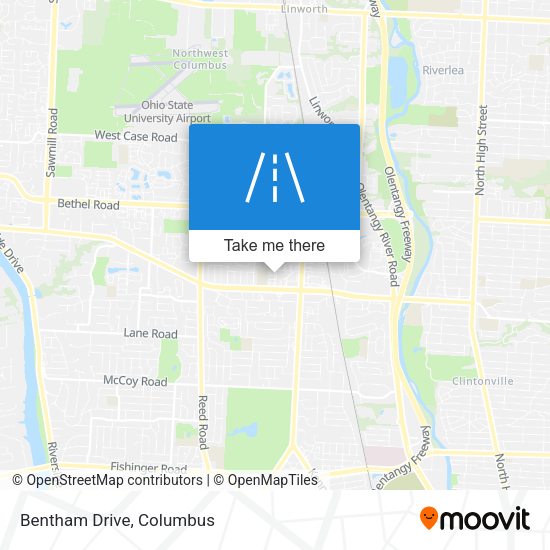 Mapa de Bentham Drive