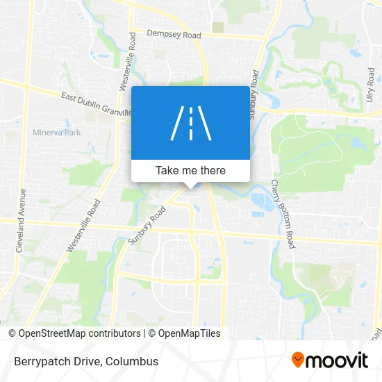 Berrypatch Drive map