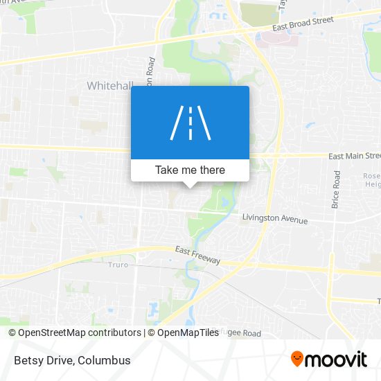 Betsy Drive map