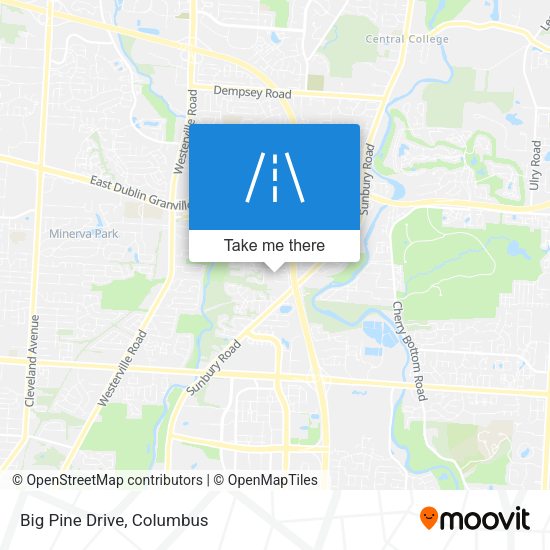 Mapa de Big Pine Drive