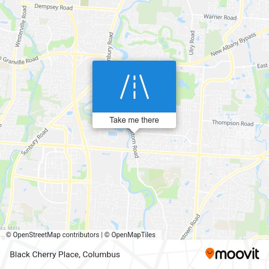 Mapa de Black Cherry Place