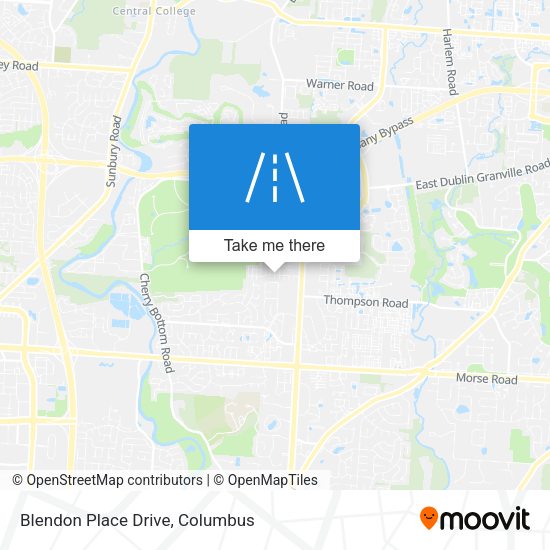 Blendon Place Drive map