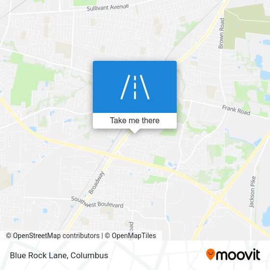 Mapa de Blue Rock Lane