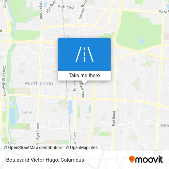 Boulevard Victor Hugo map