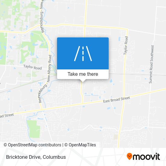 Mapa de Bricktone Drive