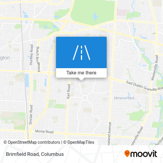 Mapa de Brimfield Road