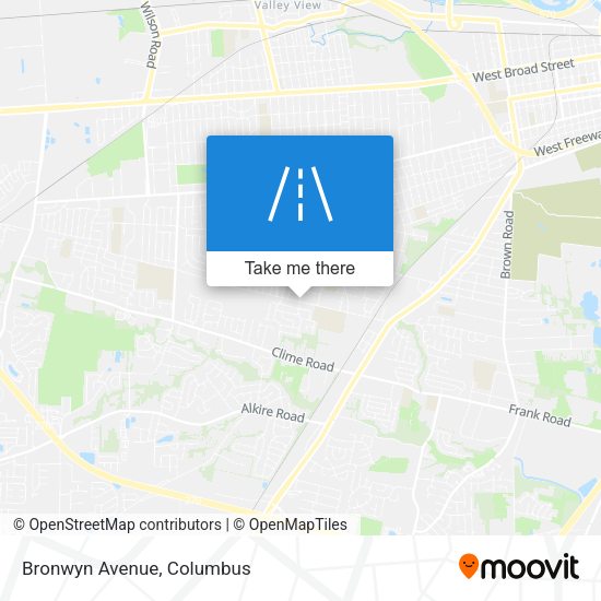 Mapa de Bronwyn Avenue