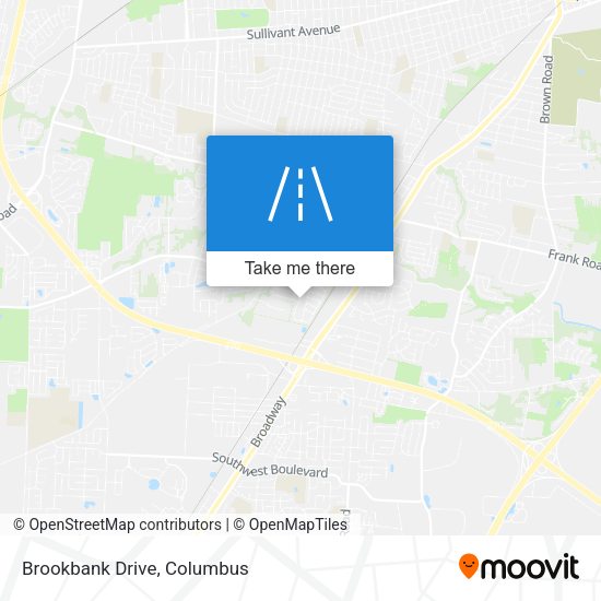 Brookbank Drive map