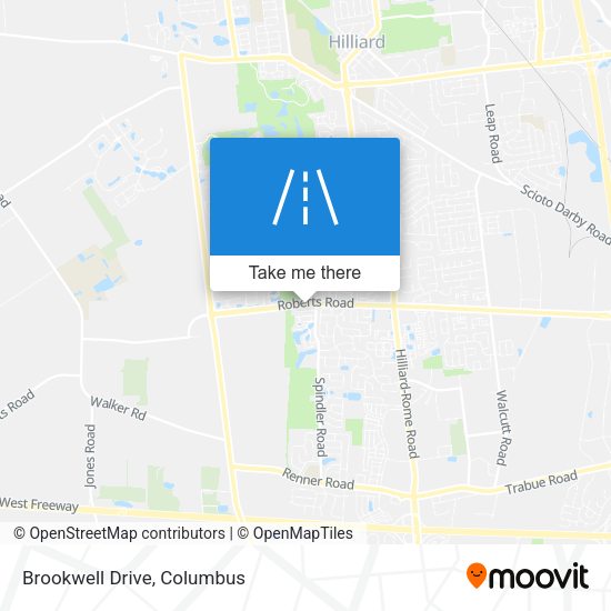Mapa de Brookwell Drive