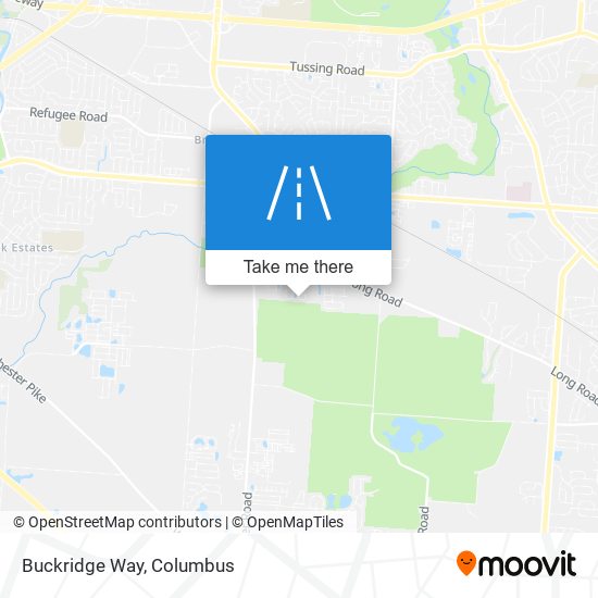 Mapa de Buckridge Way