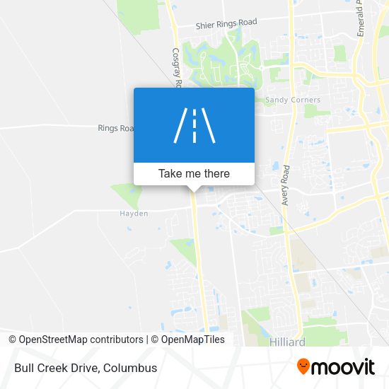 Mapa de Bull Creek Drive