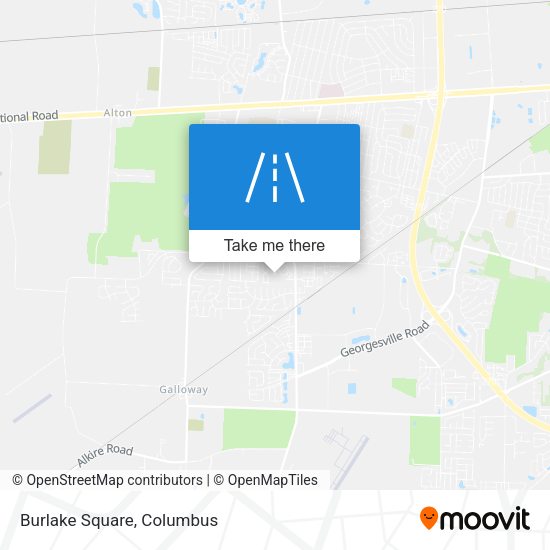 Mapa de Burlake Square