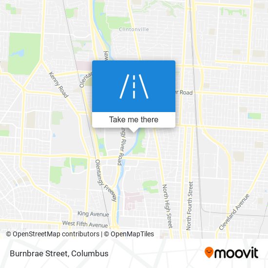 Burnbrae Street map