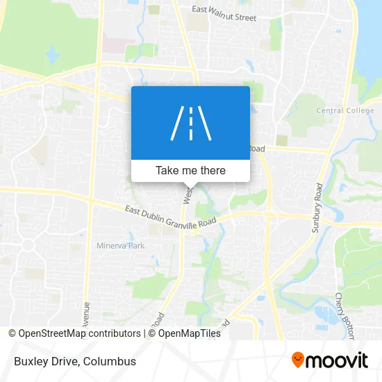 Buxley Drive map