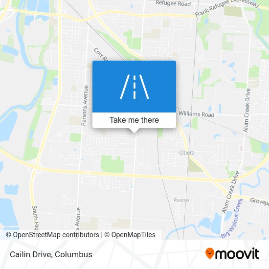 Mapa de Cailin Drive