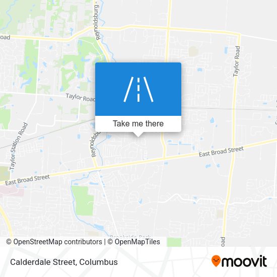 Calderdale Street map