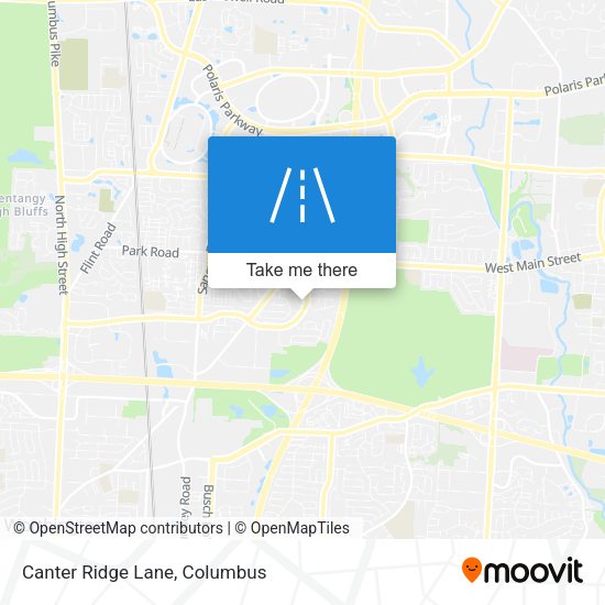 Mapa de Canter Ridge Lane