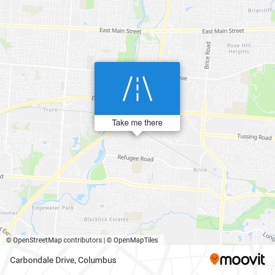 Carbondale Drive map