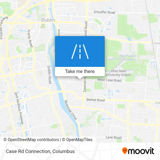 Case Rd Connection map