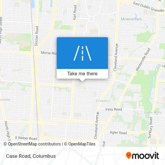 Mapa de Case Road