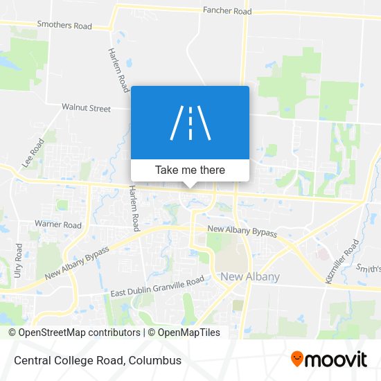 Mapa de Central College Road