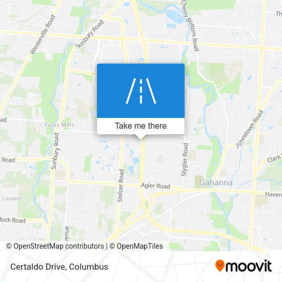 Mapa de Certaldo Drive