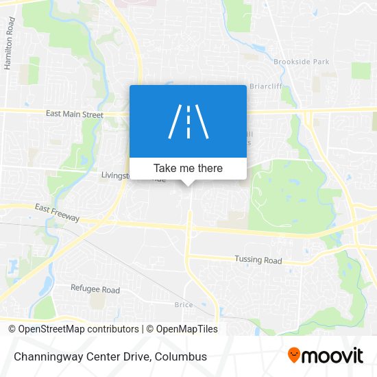 Mapa de Channingway Center Drive