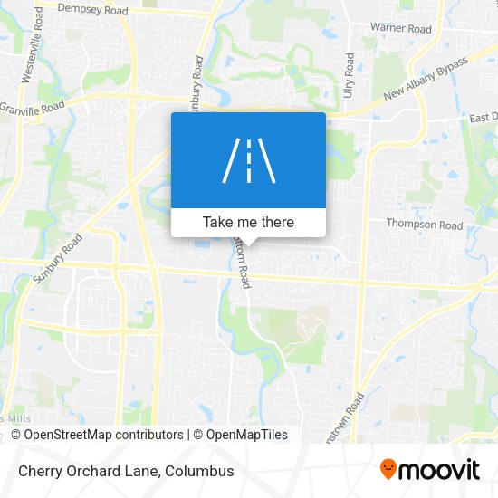 Mapa de Cherry Orchard Lane