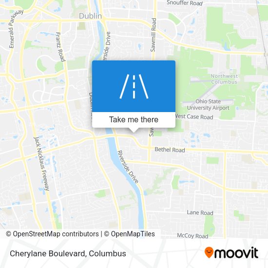 Mapa de Cherylane Boulevard