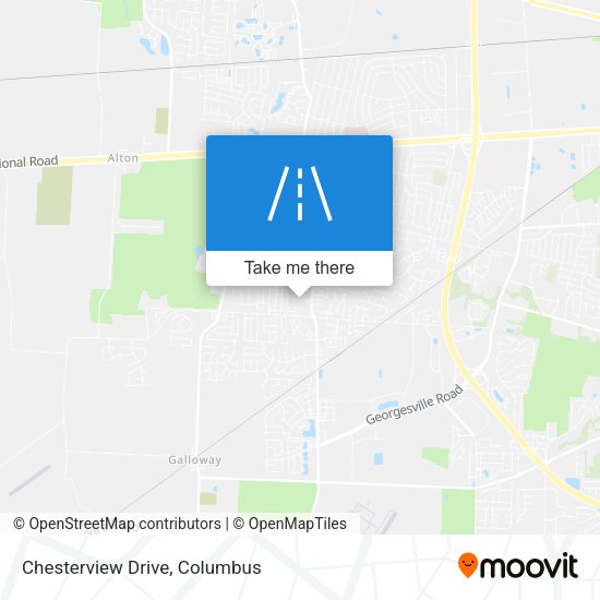 Mapa de Chesterview Drive