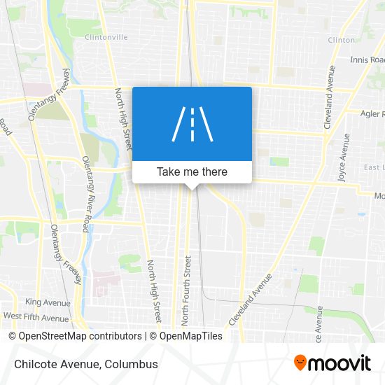 Mapa de Chilcote Avenue