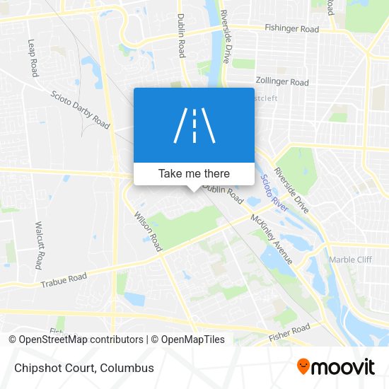 Mapa de Chipshot Court