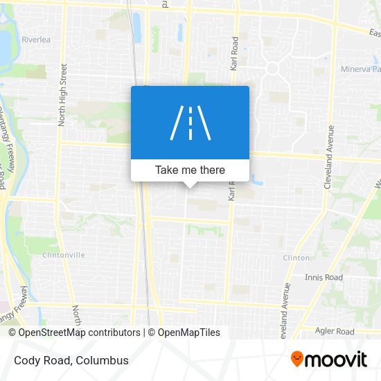 Mapa de Cody Road