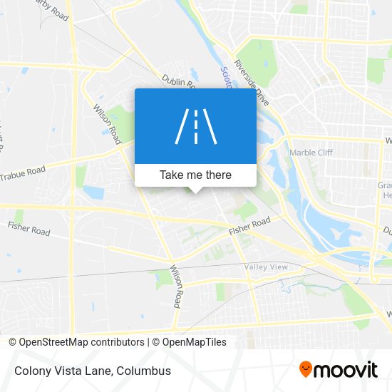 Mapa de Colony Vista Lane
