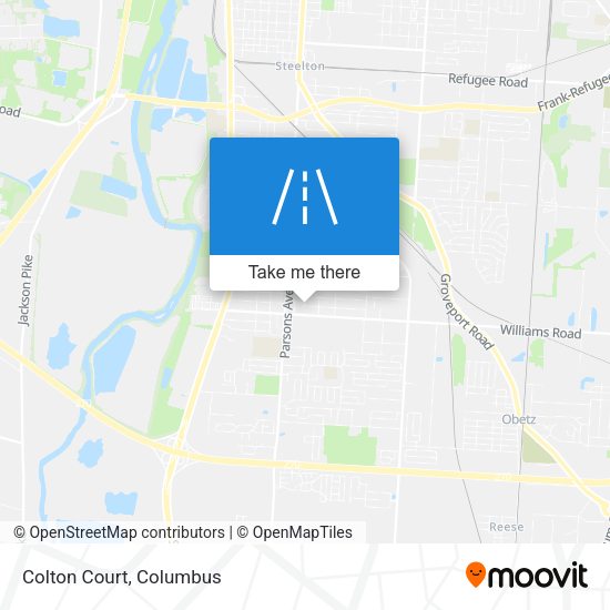 Mapa de Colton Court