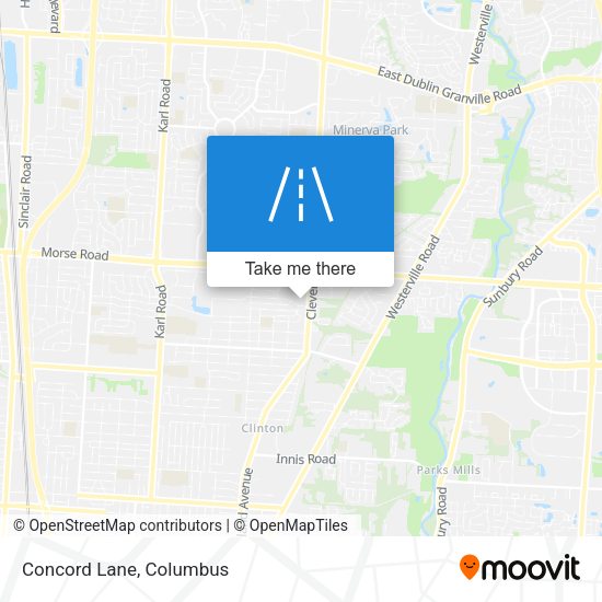 Mapa de Concord Lane
