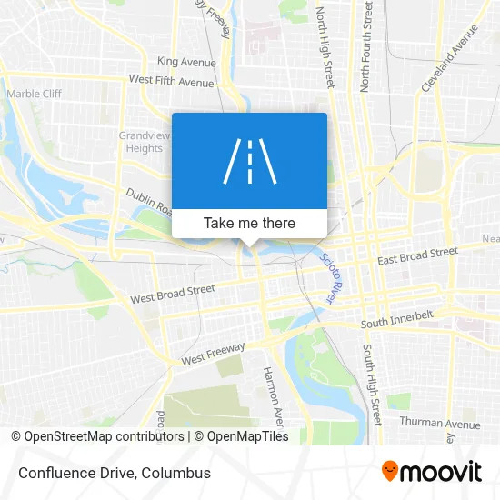 Confluence Drive map