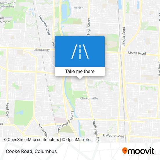 Cooke Road map