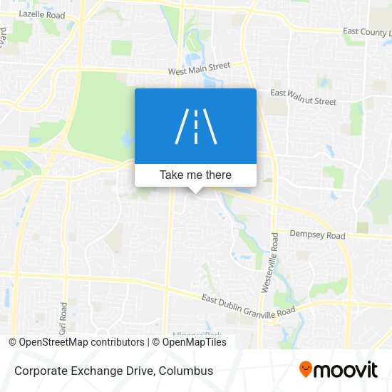 Corporate Exchange Drive map