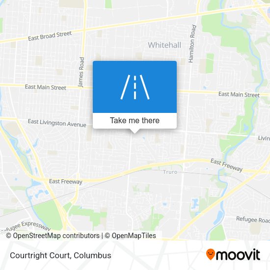 Mapa de Courtright Court