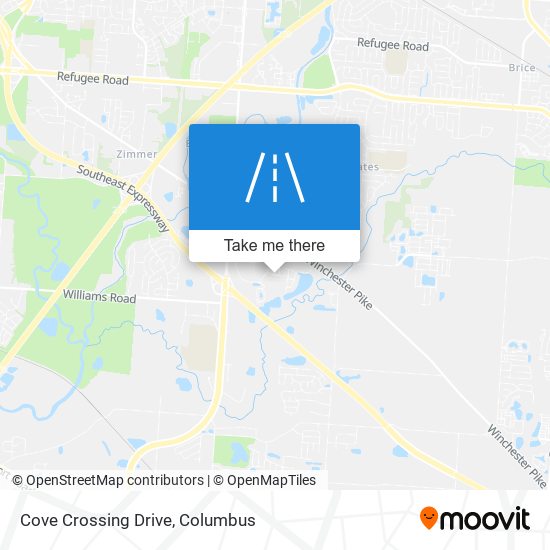 Cove Crossing Drive map