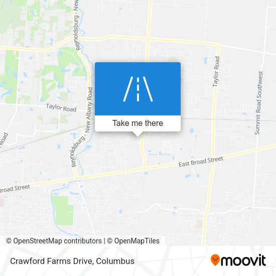 Crawford Farms Drive map