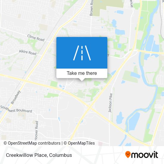 Mapa de Creekwillow Place