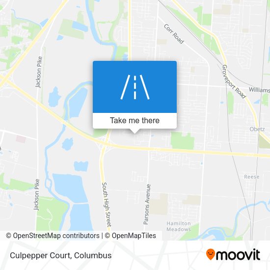 Mapa de Culpepper Court